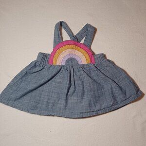 Cat & Jack 0-3 months rainbow dress